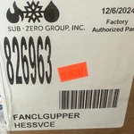 Wolf Fan Clg, Upper Hes 826963/GENUINE Part/brand New. Fixed Price $100.00.