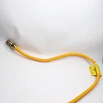 Dura Trac Gas Connector Yellow Polymer Coated Stainless Steel 5/8" Od X 48". Fixed Price $22.17.