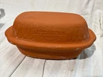 Littonware Simmer Pot Terracotta Clay Baker Roaster W-germany 850 Vintage Oven. Fixed Price $22.99.