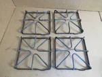 Range Burner Grate Set Of 4 - Some Wear/stains Part # WB31K10033 WB31K10032. Fixed Price $47.48.