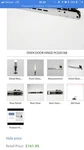 PC020188 Viking New Oven Door Hinge Set From 2PCS Kit $161*2. Fixed Price $280.00.