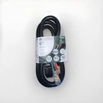 Dryer Power Cord 6FT 50-AMP 4-PRONG Black Range 6/2 8/2 Gauge Item #118694. Fixed Price $28.00.