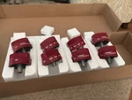 Wolf 821183 Red Knob Kit 48 60 Gas Range Oem Pc Burner Oven Set New. Fixed Price $350.00.