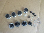 Whirlpool Range Knobs Set - See Pics Part # 3169181 328709 328707 313307 308350. Fixed Price $113.98.