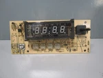 Tappan Range Clock Timer Control Board 148G009P02 4091612 4222010 4263590 Asmn. Fixed Price $85.00.