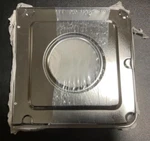 6 Pack - Stanco 9" X 9.25" Chrome Square Gas Range Drip Pan, 950S. Fixed Price $5.00.