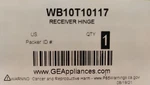WB10T10117 Oem Oven Door Hinge Receiver. Fixed Price $13.65.