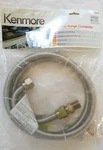 New Kenmore 22-49698 2249698 5FT Gas Range Connector Hose 1/2" Mip. Fixed Price $19.99.