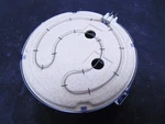Electric Range GRF600AV1SS Warmer Element WB30X47091. Fixed Price $24.95.