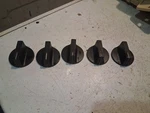 5 Vintage Kelvinator Electric Range Stove Burner Oven Control Selector Knobs. Fixed Price $35.00.
