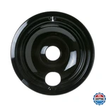 WB31M19 Genuine Oem 8" Porcelain Burner Drip Bowl (black) For Electric Ran. Fixed Price $15.29.