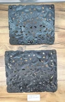 Oem Jenn Air Cooktop Lava Rocks Plates With Handles 708929 700819 (set Of 2). Fixed Price $24.85.