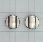 Wolf Burner Range Top Knob Kit Stainless Steel 10 827314. Fixed Price $147.20.