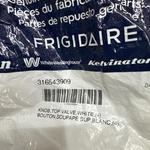 316543909 Frigidaire White Range Knob. New Old Stock. Fixed Price $30.00.