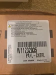 W11232035 Parts/repair Jenn-air Whirlpool Microwave Control Panel Assembly. Fixed Price $550.00.