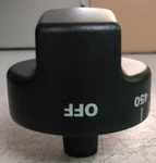 New Wolf Range Grill Duel Fuel Black Knobs Temp, Hi/lo/simmer, Off/hi. Fixed Price $19.00.