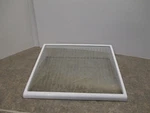 Viking Refrigerator Glass Shelf (scratches/lines) Part# VCBB363RSS. Fixed Price $65.00.