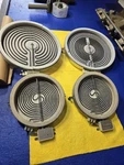 Whirlpool Electric Range Burners Set Of 4 With Heating Elements. Fixed Price $99.99.