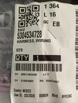 New Oem Frigidaire Oven Low Voltage Wiring Harness #5304534728. Fixed Price $34.76.