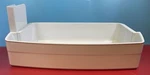 Genuine Refrigerator Door Bin PART#239D2447 White. Fixed Price $24.99.