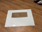 Whirlpool Range White Outer Door Glass WP9762476, 3195613, 3196809. Fixed Price $65.00.
