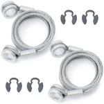 Dusledel 2PCS Hood Restraint Cable Kit Compatible With Peterbilt 389 388 384.... Fixed Price $39.95.