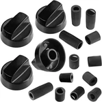 4 Pack Universal Control Knobs Replacement With 12 Adapter Compatible Oven/stove. Fixed Price $12.73.