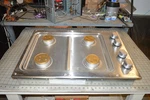 Dcs CDU304L 30" Stainless Lp Gas Burner Cook-top Nob #18209 Bp. Fixed Price $165.00.