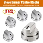 AEZ73453509 Surface Burner Control Range Fit Lg Stove Stainless Steel Knobs. Fixed Price $31.99.