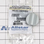 Whirlpool Range Burner Control Knob (white) WP3182568. Fixed Price $27.18.