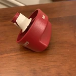 Oem Wolf Range Metal Replacement Knob Hi/off Knb-red 804369. Fixed Price $29.99.
