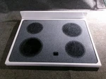 W10173297 Whirlpool Range Oven Main Glass Cooktop - White. Fixed Price $150.00.