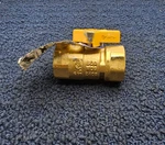 Eastman 60013: Inch Fip Straight Gas Ball Shutoff Valve With 1/4 Handle Brass. Fixed Price $19.99.