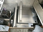 30" 36" 48" Viking High Back Splash, With Shelf Los Angeles. Fixed Price $320.00.