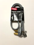 Carol 4FT Gray Range Power Cord 40 Amps 3 Conductor Grounded. Fixed Price $14.00.