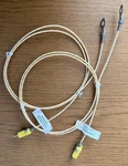 Type K Thermocouple 36IN 1/4IN Ring Lug High Temp Fiberglass W/ Cert New. Fixed Price $15.99.