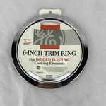 6 Inch Trim Ring Hotpoint For Hinged Electric Element PM31X104 Use W Drip Pan. Fixed Price $6.99.