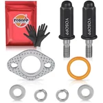 GY6 Exhaust Bolt Nuts Gasket For 70CC 90CC 110CC 125CC 150CC Scooters Atvs. Fixed Price $11.05.