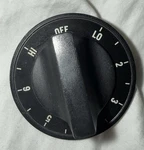 KIP5398 5732 Whirlpool Jenn-air Frigidaire Range Stove Control Knob. Fixed Price $12.99.