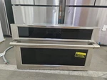 Ge Monogram ZMB9032SNSS 30" Stainless Single Steam Wall Oven Nob #157334. Fixed Price $2300.00.