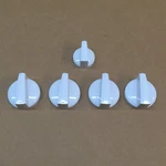 Set Of 5 Genuine Range Infinite Switch Knobs WB03T10344 & WB03X21412 - Clean. Fixed Price $15.00.