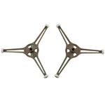 E-outstanding 2 Pcs Triple Arm Microwave Turntable Ring, Rotating Ring.... Fixed Price $14.99.