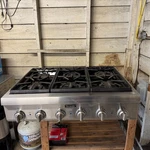 Thermador Professional Series PCG366G 36" Ng Cooktop Burner Stainless Steel. Fixed Price $1996.65.