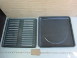 General Electric WB48K0002 WB49K0002 Range Broiler Pan Set, Used. Fixed Price $28.95.