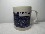 Vintage 1978 Taylor & Ng San Francisco Le Chat Cat Mouse Yarn Coffee Tea Cup Mug. Fixed Price $32.99.