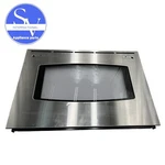 Range Oven Door Glass Stainless Steel WB57T10279. Fixed Price $134.89.
