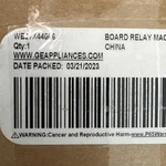 WB27X44566 Range Relay Board Omg New. Fixed Price $95.00.